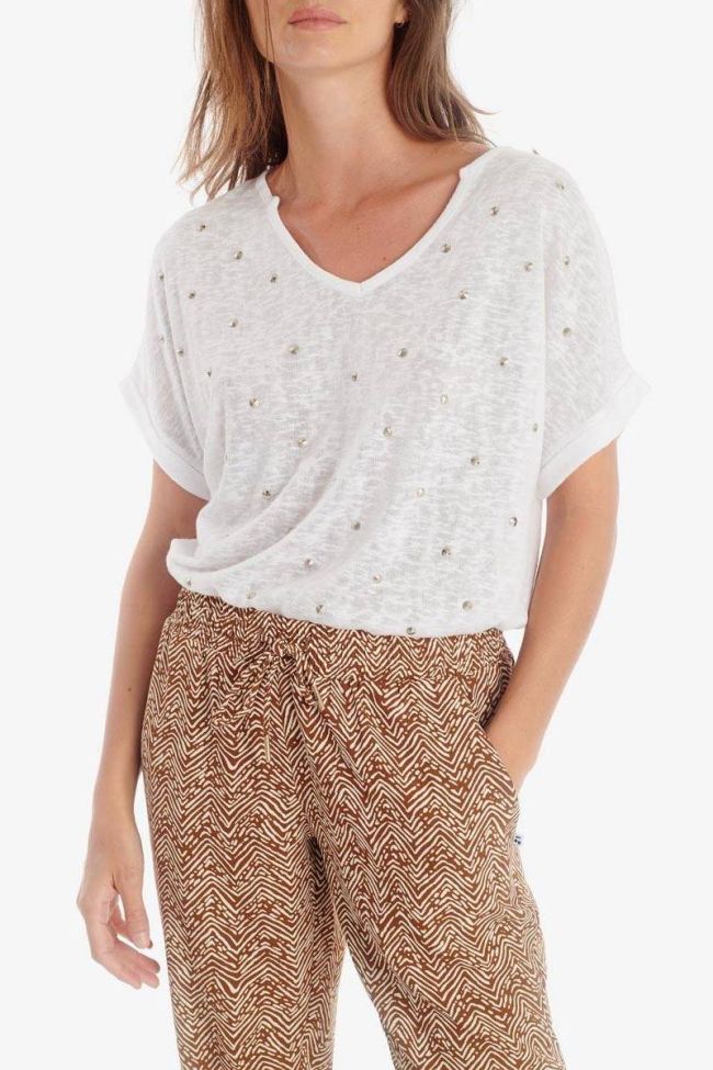 Brown ethnic pattern Jackie trousers