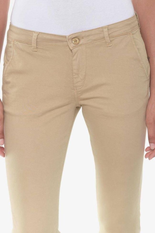 Beige Lidy8 Chino trousers