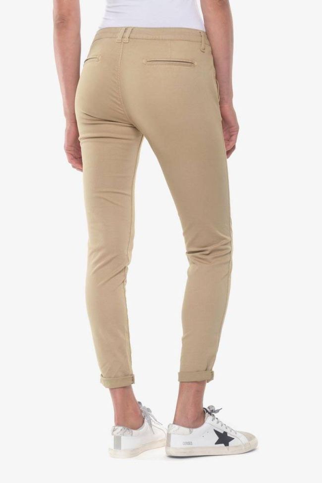Beige Lidy8 Chino trousers