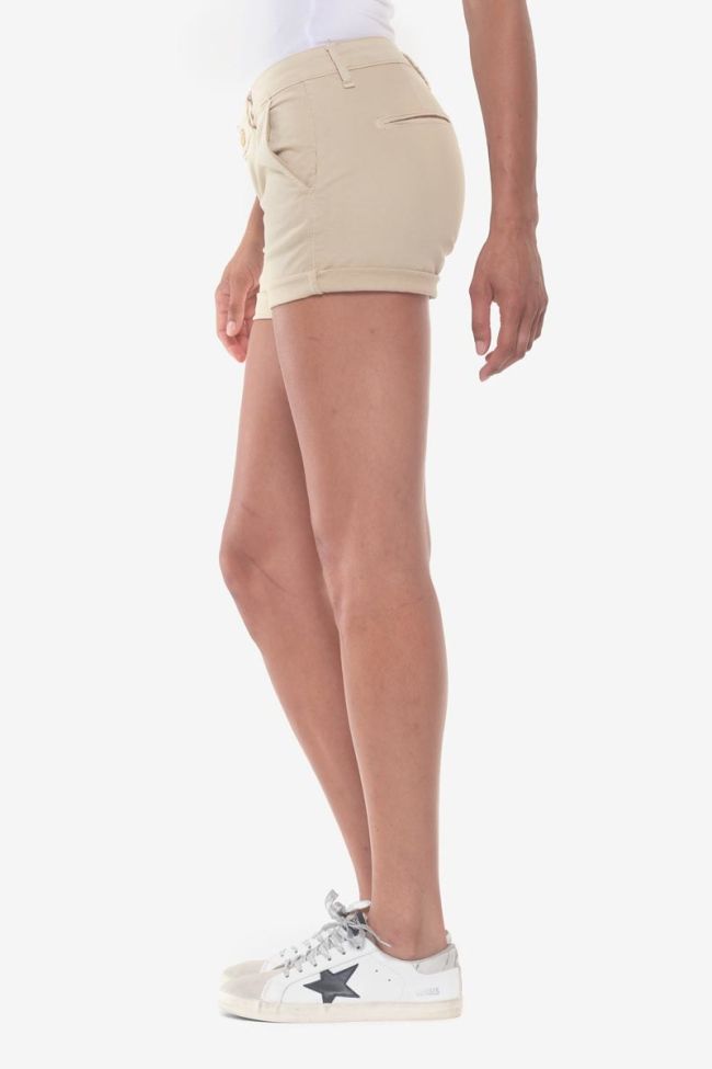 Beige Live shorts