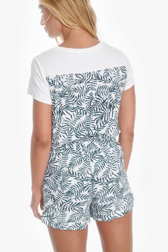 Mineo shorts with jungle pattern