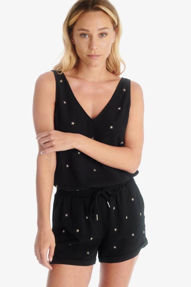 Black Minor shorts with stars