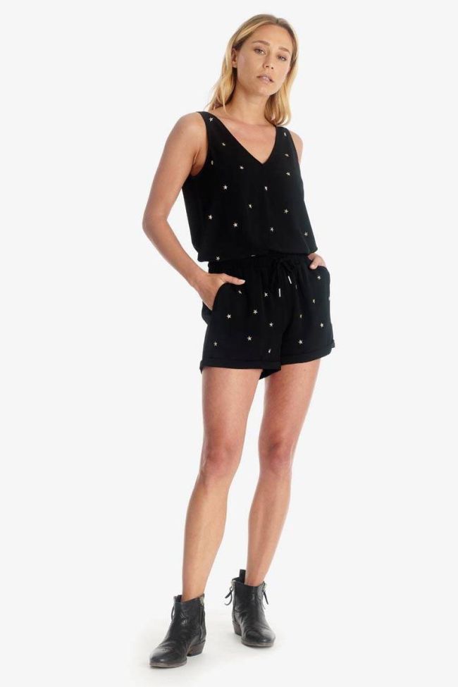 Black Minor shorts with stars