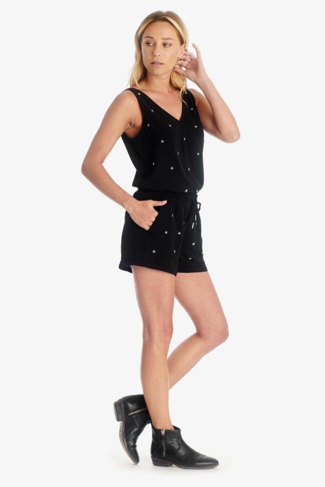 Black Minor shorts with stars