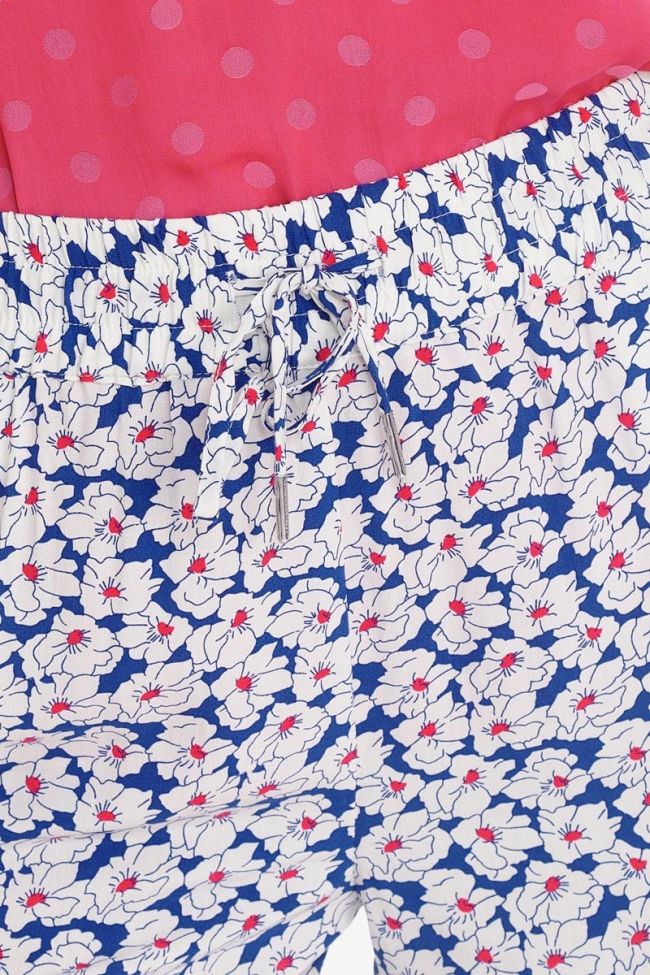 Floral pattern Riou shorts