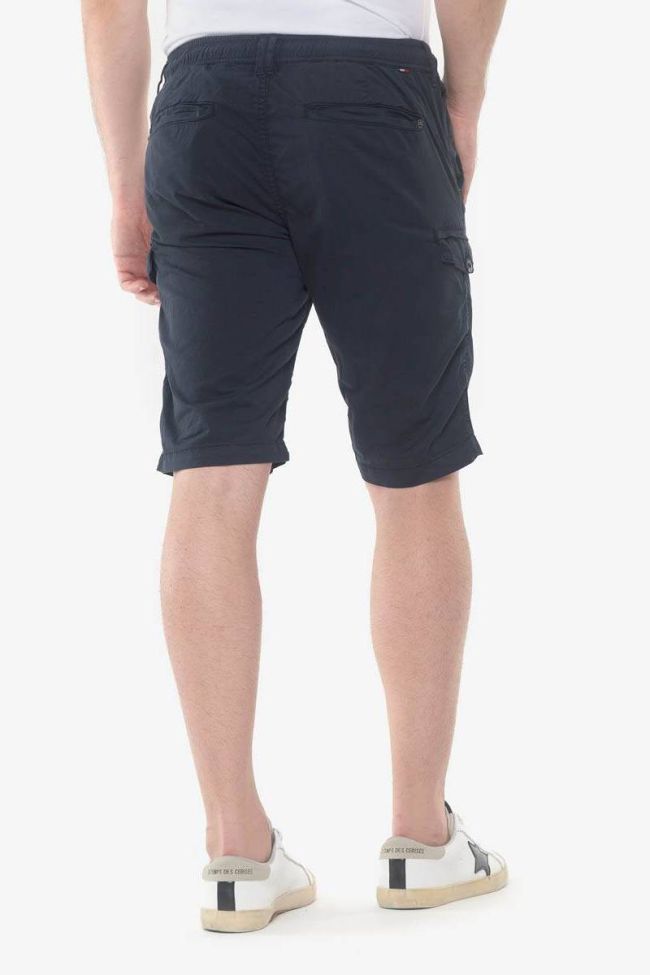 Navy blue Algo bermuda shorts