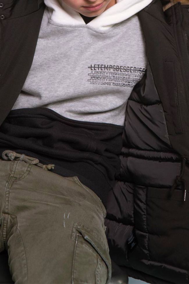 Three-tone Indianabo hoodie