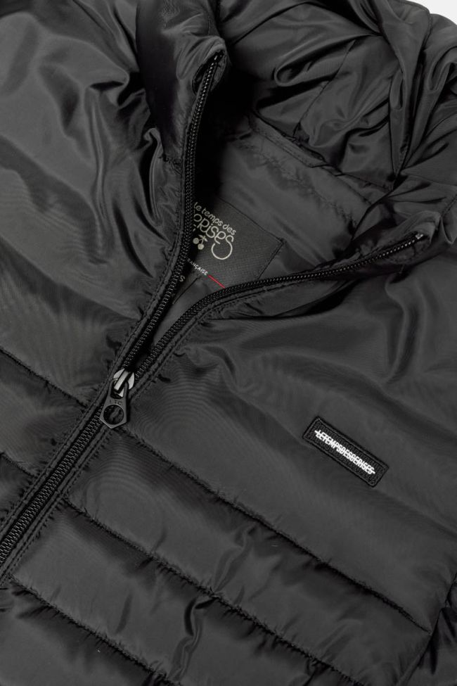 Black lightweight Oklabo down jacket