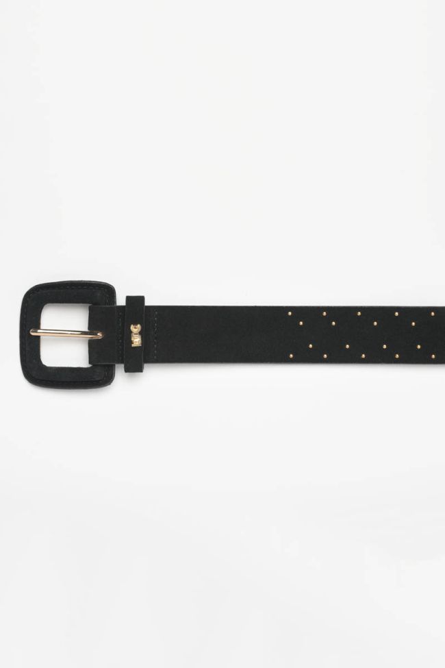Black suede Keth belt
