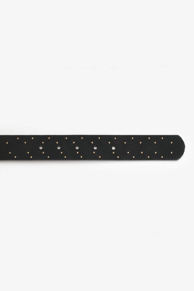 Black suede Keth belt