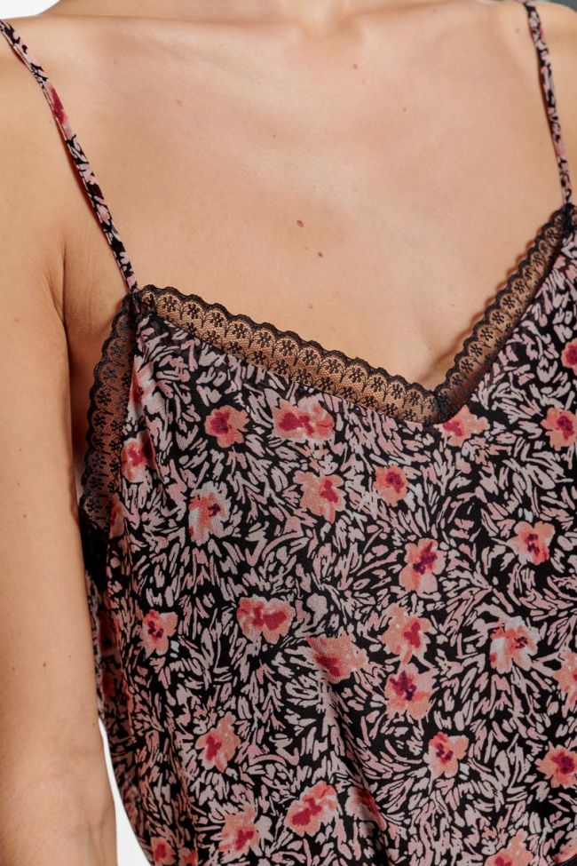 Pink floral Abry camisole