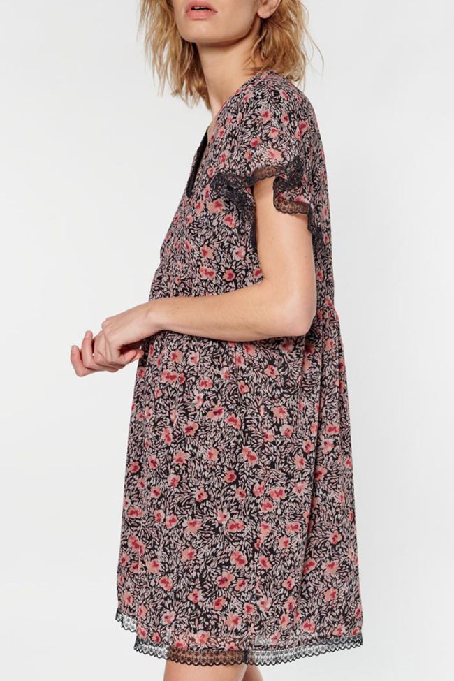 Pink floral Angie dress