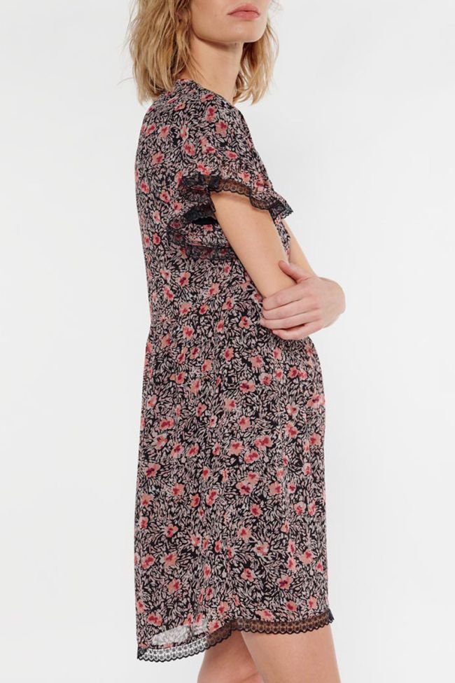 Pink floral Angie dress