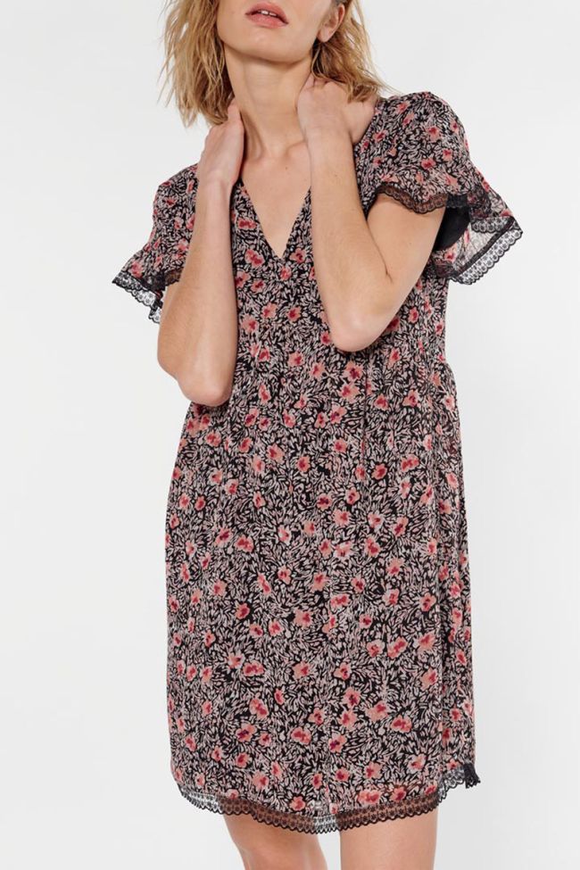 Pink floral Angie dress
