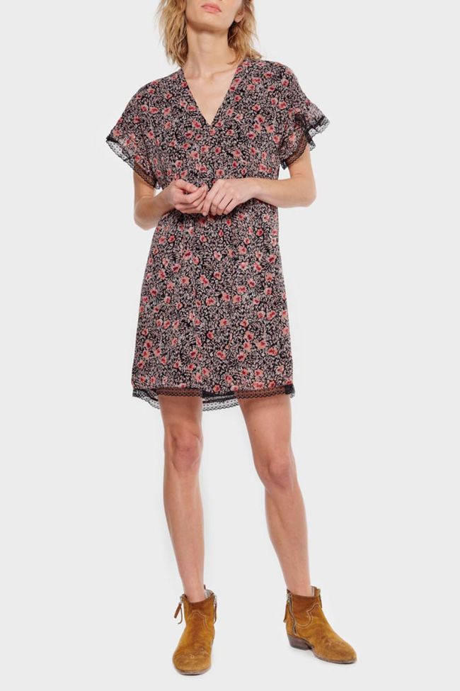 Pink floral Angie dress