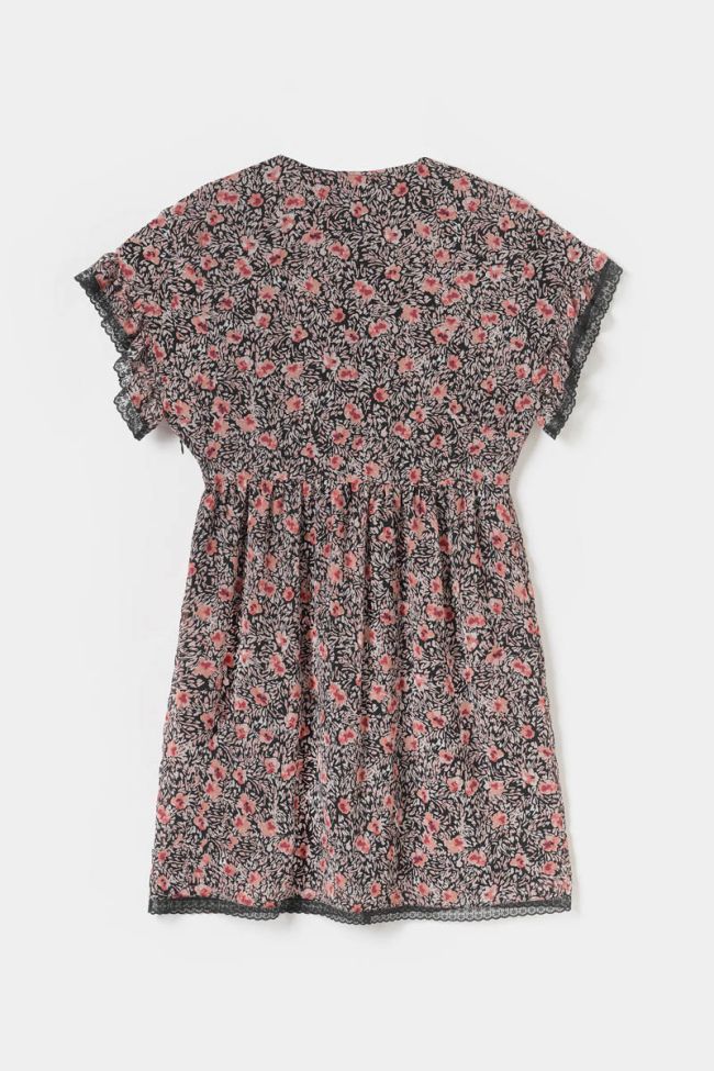 Pink floral Angie dress
