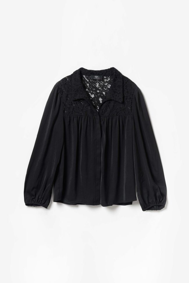 Blouse Arielle noire 