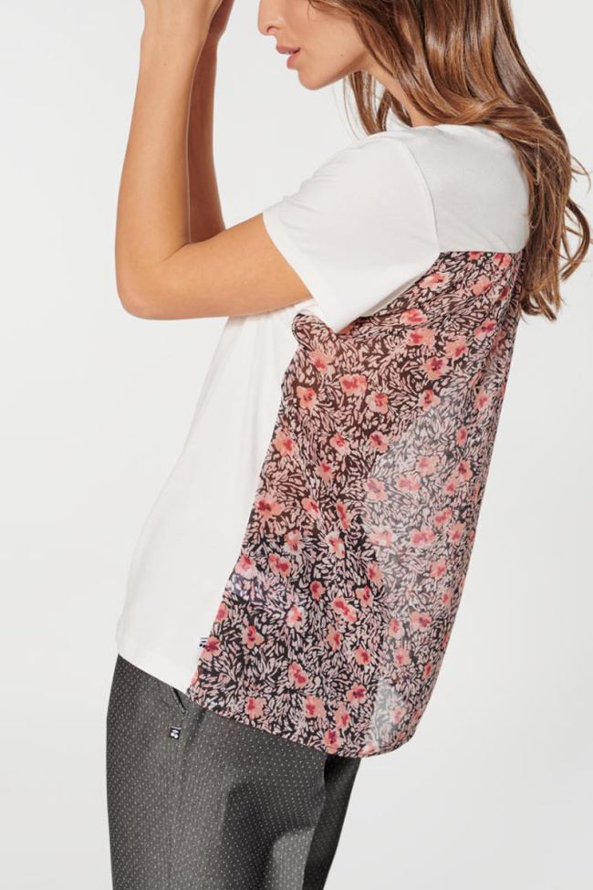 Printed cream Carlotta t-shirt