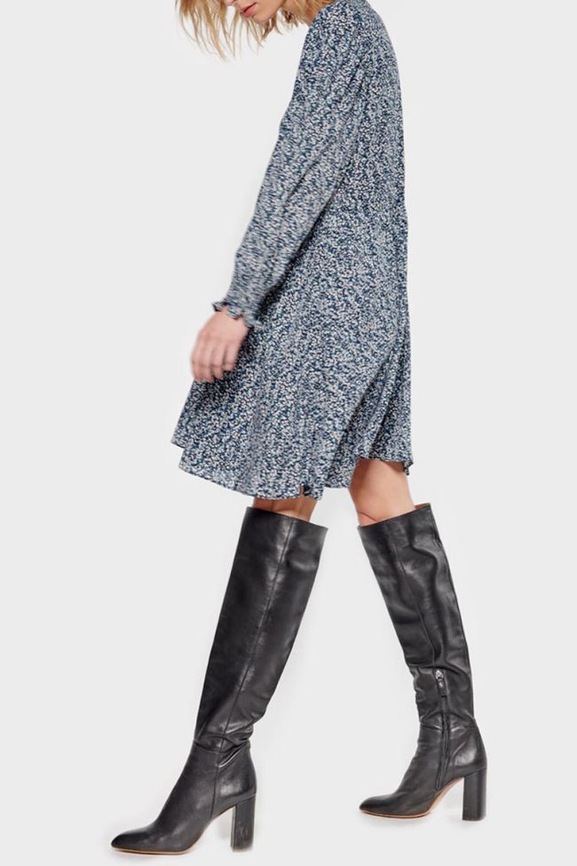 Blue floral Dickes dress