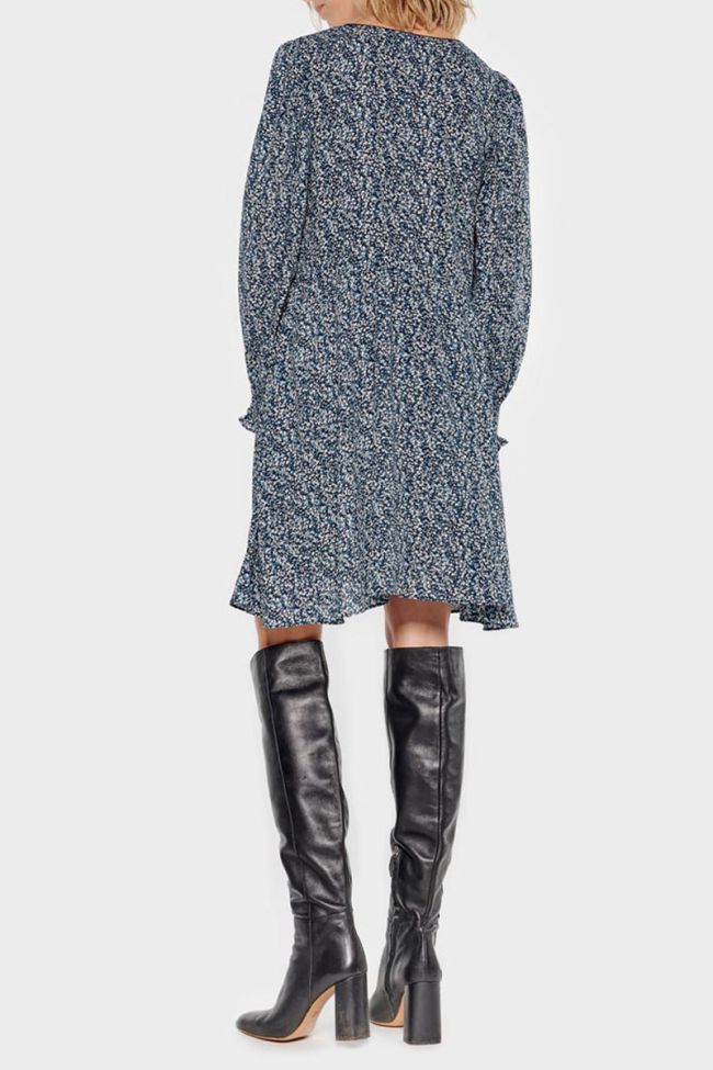 Blue floral Dickes dress