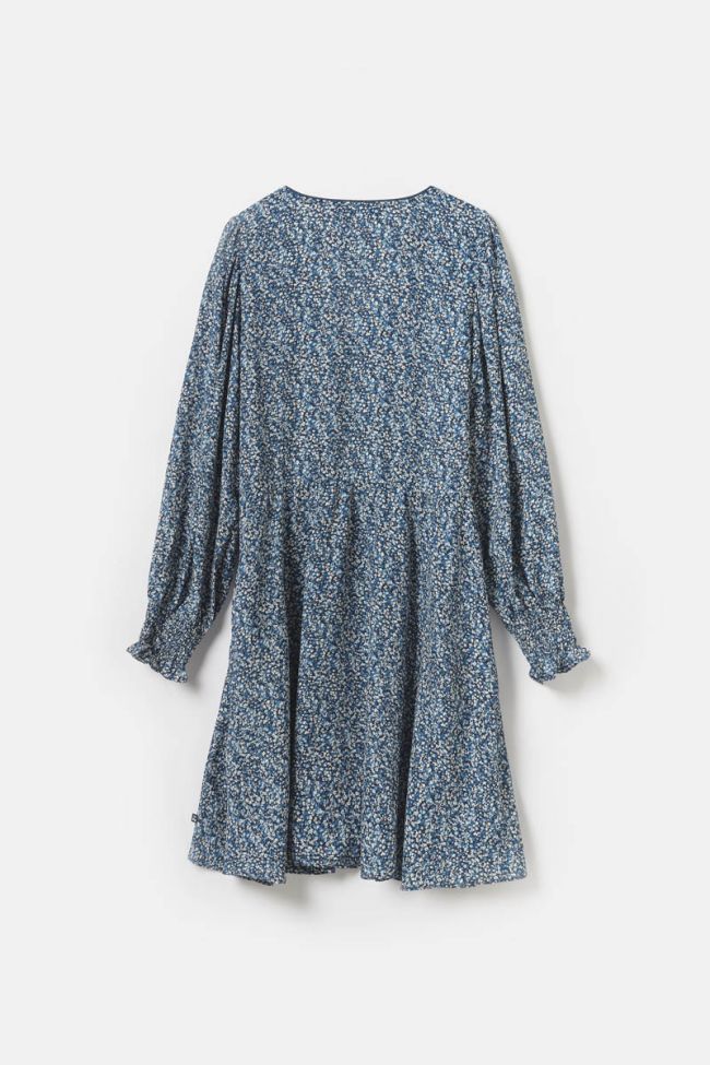Blue floral Dickes dress