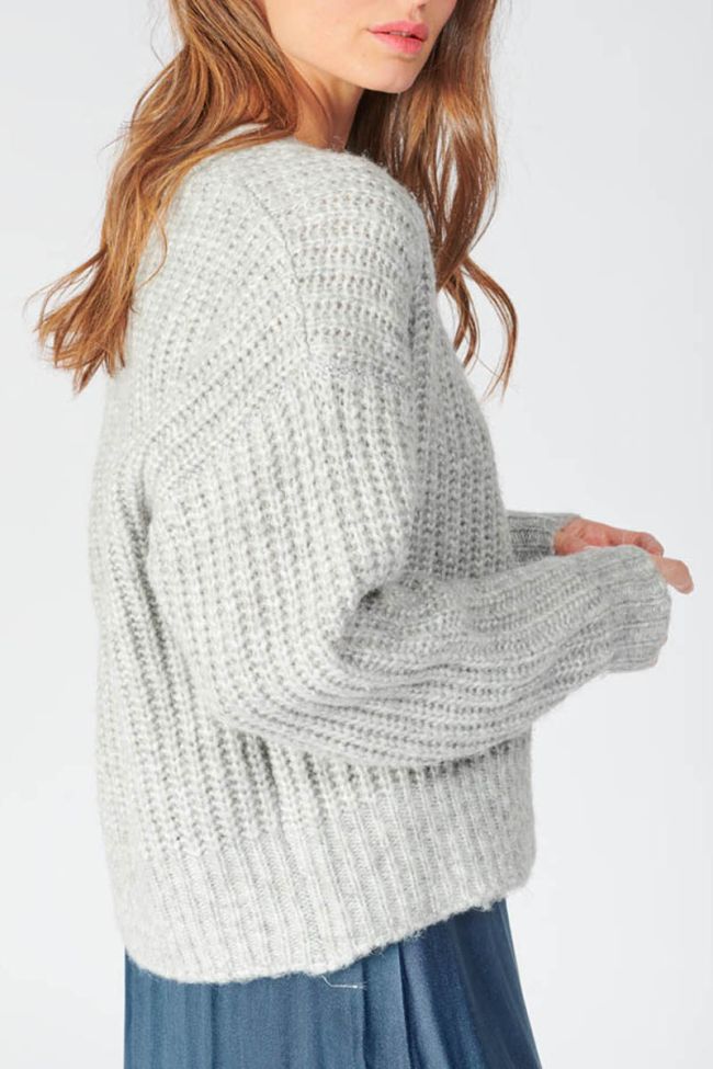 Grey marl Georgina cardigan