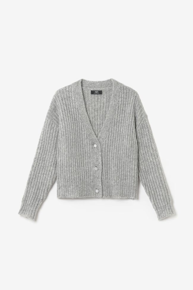 Grey marl Georgina cardigan