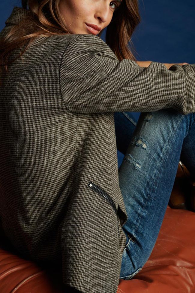 Houndstooth Graziel blazer