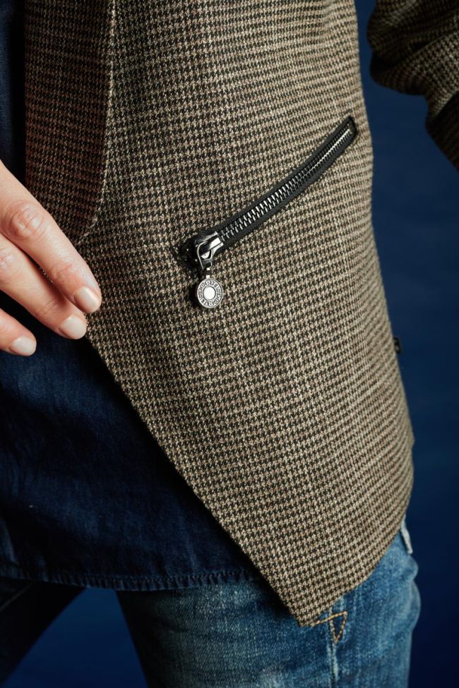 Houndstooth Graziel blazer