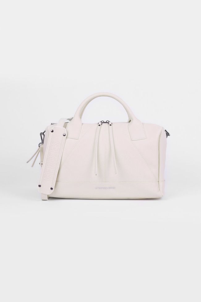 Cream Isaia bowling bag