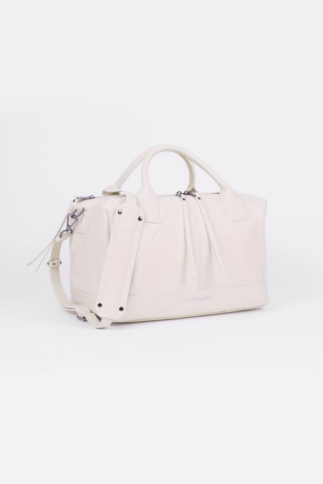 Cream Isaia bowling bag