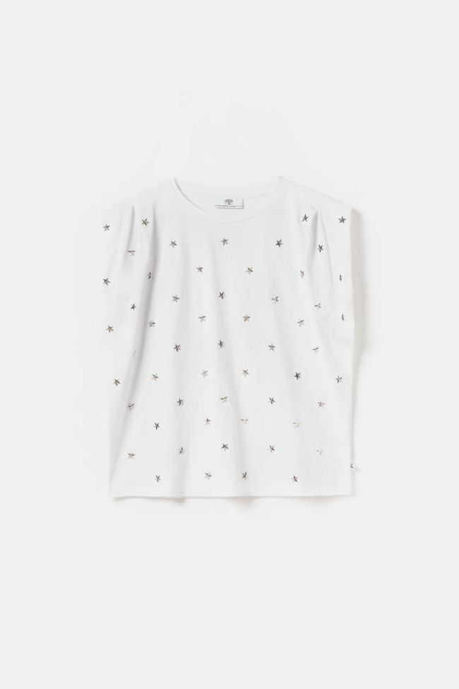 White starry Larm t-shirt