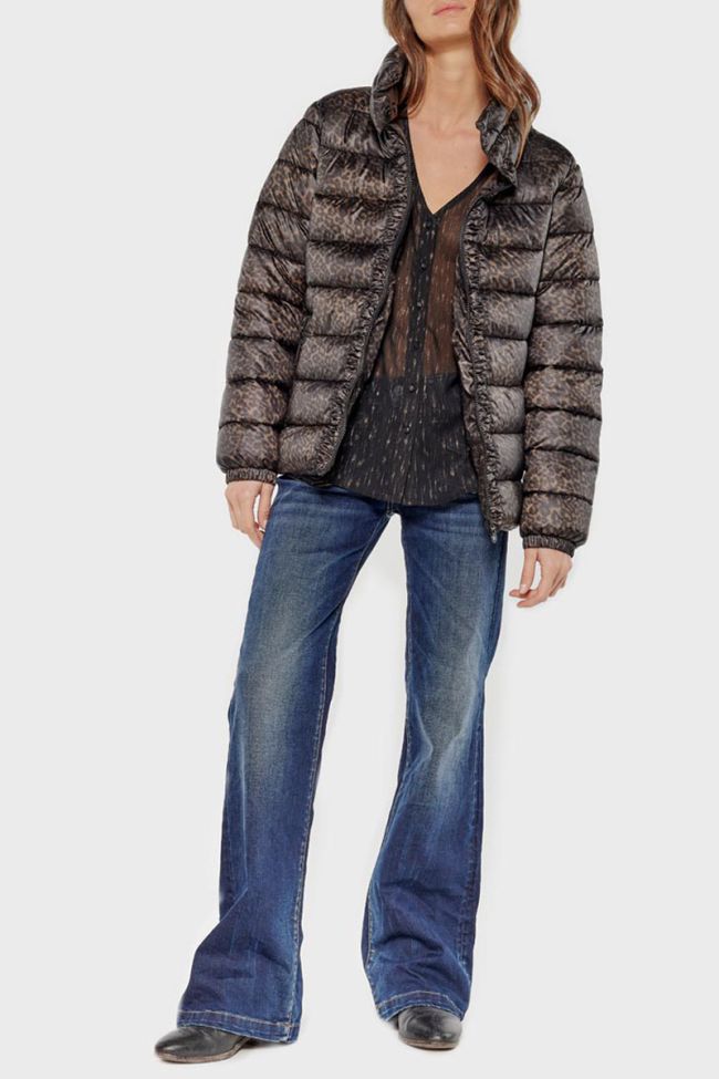 Leopard Leozel down jacket