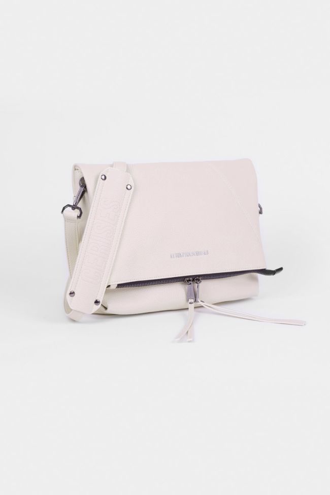 Cream Leter bag
