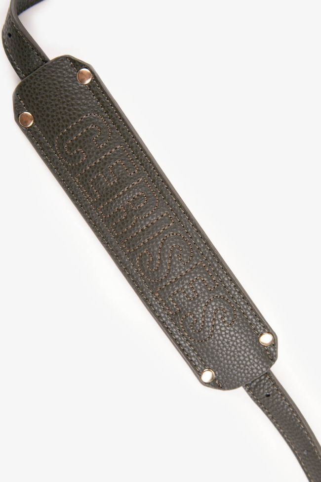 Khaki green Leter bag