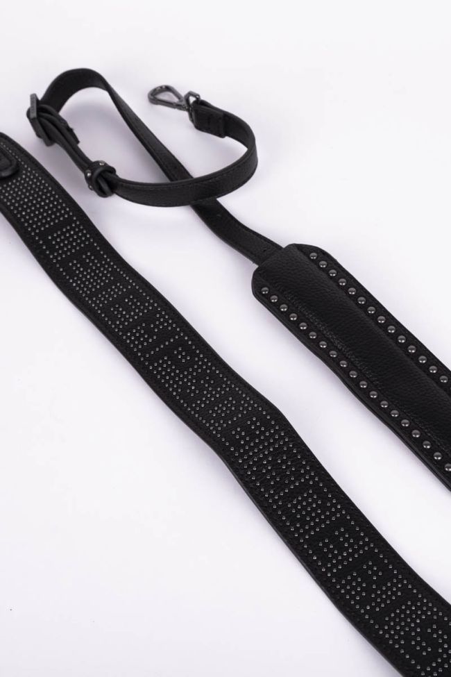 Black studded Lou bag