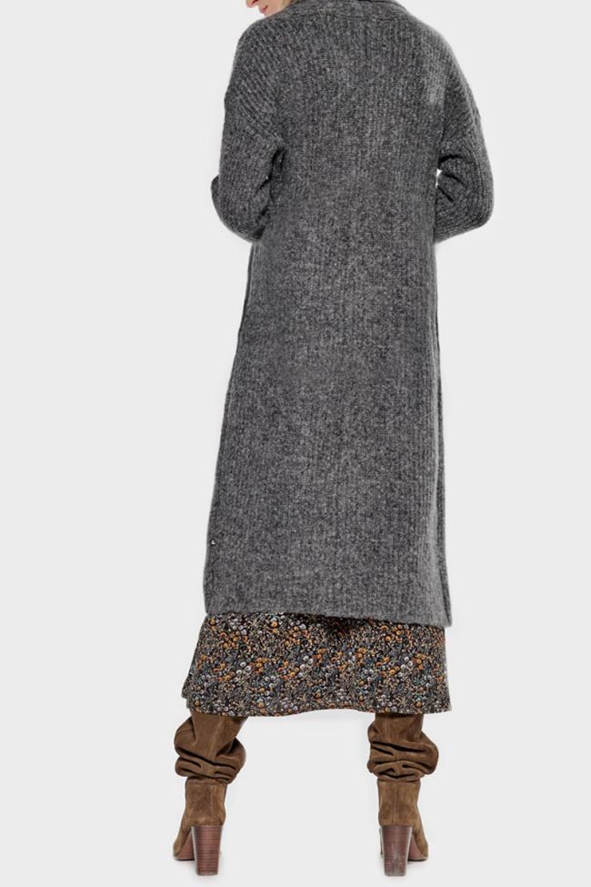 Long grey Mater cardigan