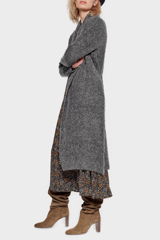 Long grey Mater cardigan