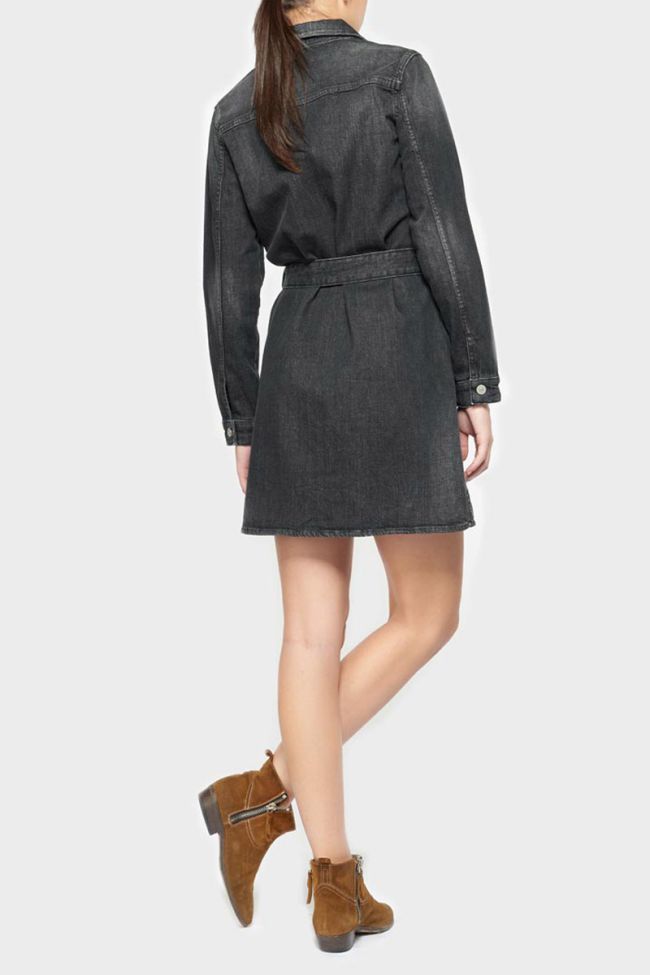 Black denim Nessi dress