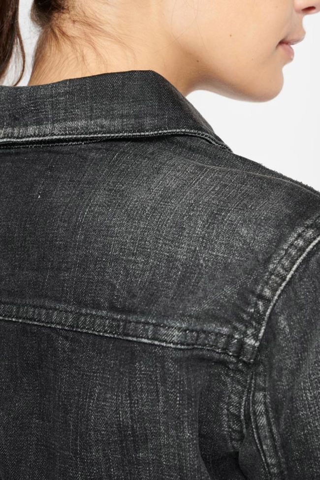 Black denim Nessi dress