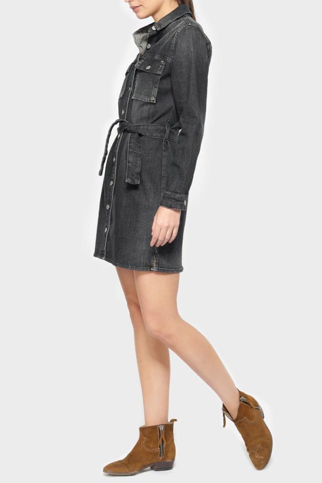 Black denim Nessi dress