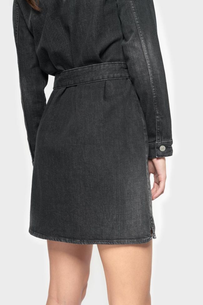 Black denim Nessi dress