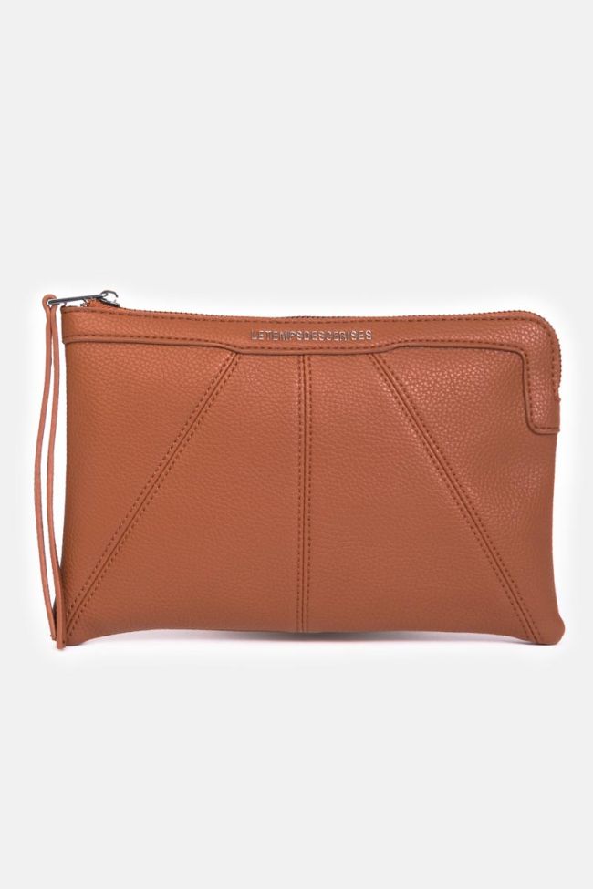 Camel Oria clutch bag