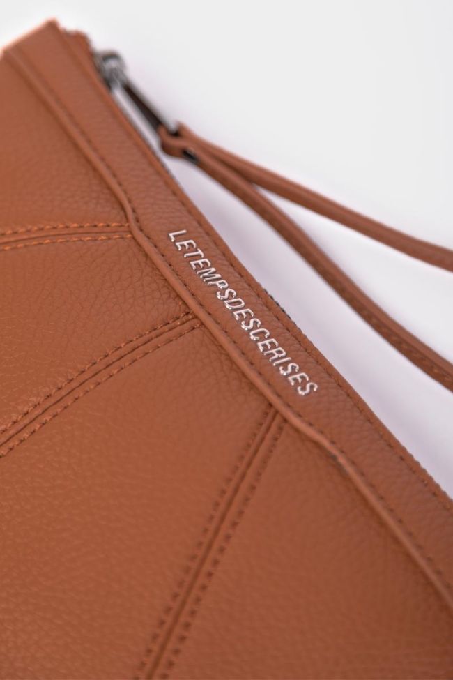 Camel Oria clutch bag