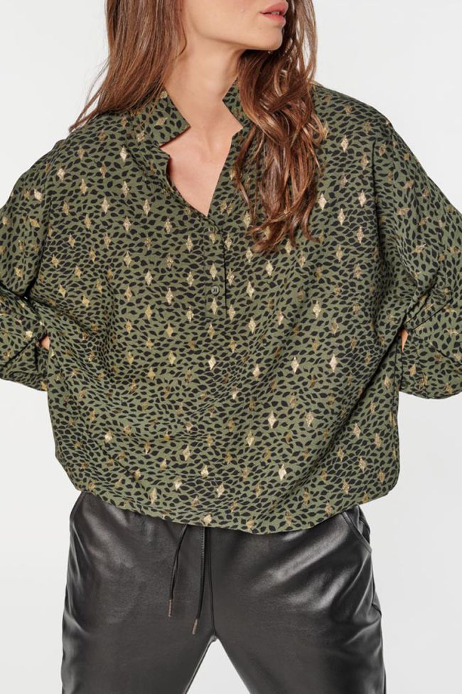 Khaki Peppers blouse