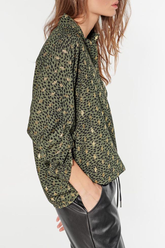 Khaki Peppers blouse