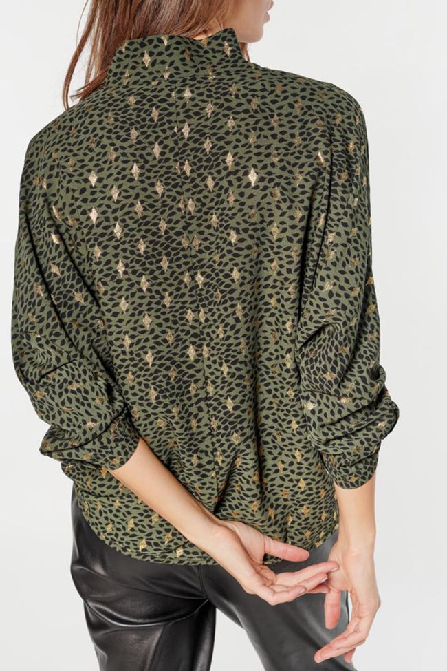 Khaki Peppers blouse
