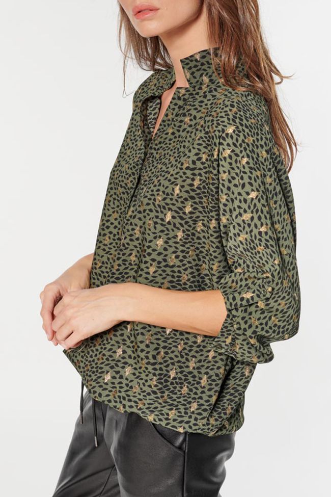 Khaki Peppers blouse