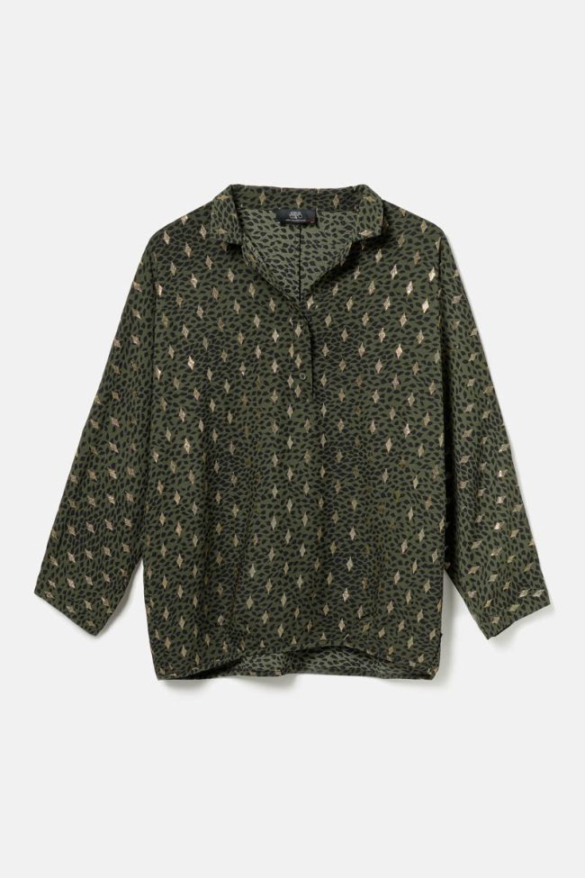 Khaki Peppers blouse
