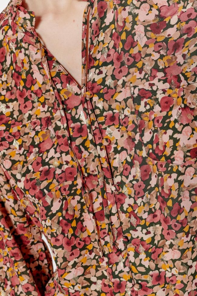 Pink floral Ross blouse